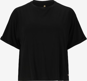 Athlecia Performance Shirt 'Flonia' in Black: front