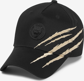 Plein Sport - Boné 'Scratch' em preto: frente