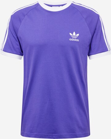 ADIDAS ORIGINALS T-Shirt 'Adicolor Classics' in Lila: predná strana