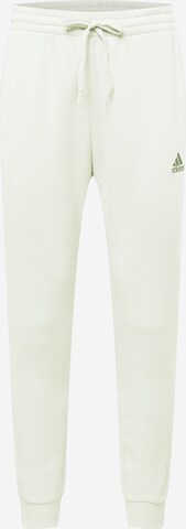 Pantalon de sport 'Essentials' ADIDAS SPORTSWEAR en vert : devant