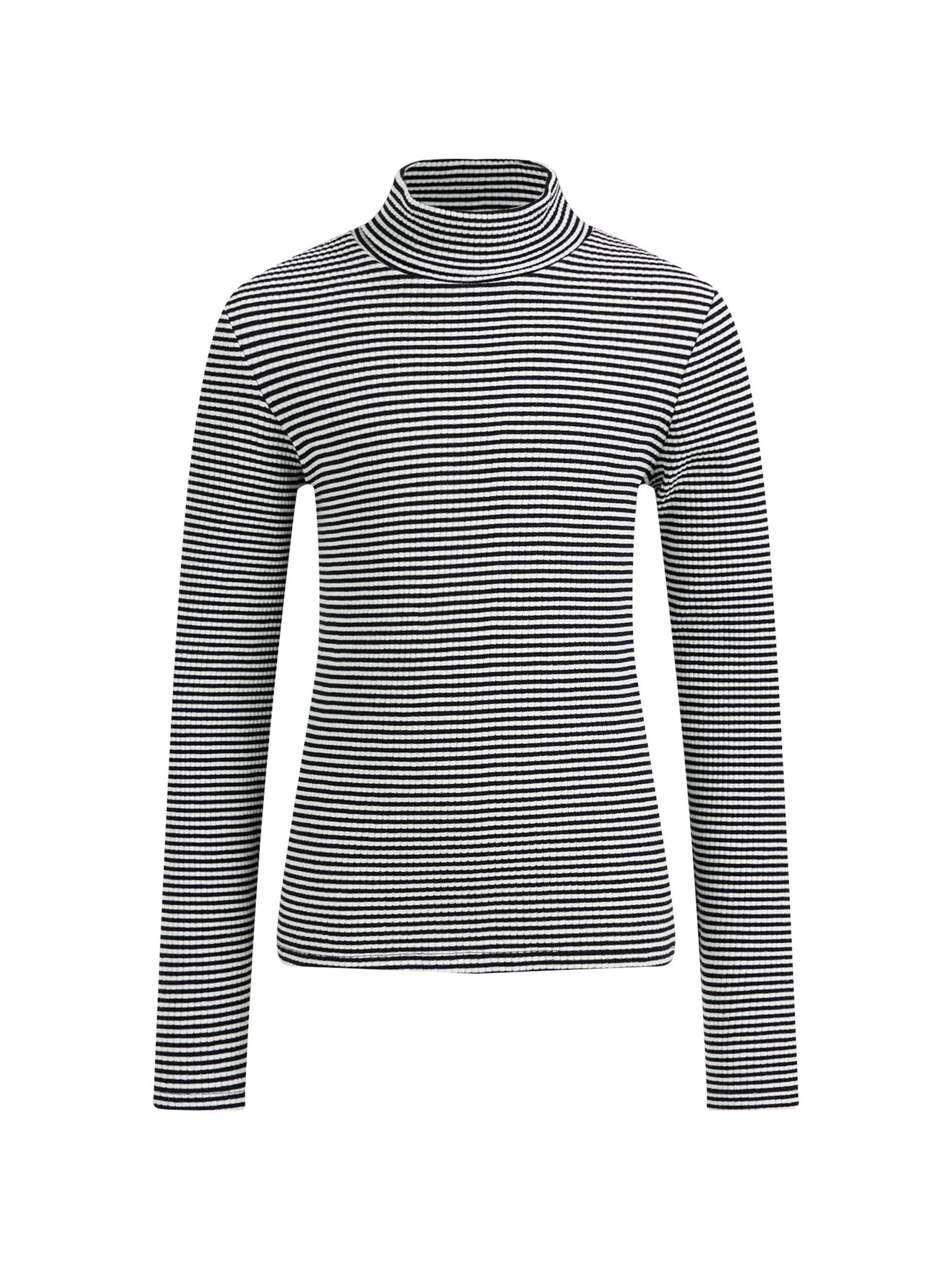 Kinder Teens (Gr. 140-176) WE Fashion Shirt in Schwarz, Weiß - VQ87356 Kinder Teens (Gr. 140-176) WE Fashion Shirt in Schwarz, Weiß - VQ87356