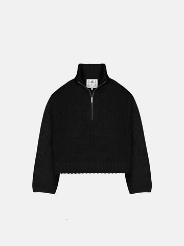 ENRAGE Oversizepullover in Schwarz