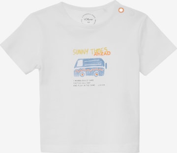 s.Oliver Shirt in Weiß: Vorderseite