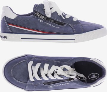 TOM TAILOR Sneakers & Trainers in 40 in Blue: front