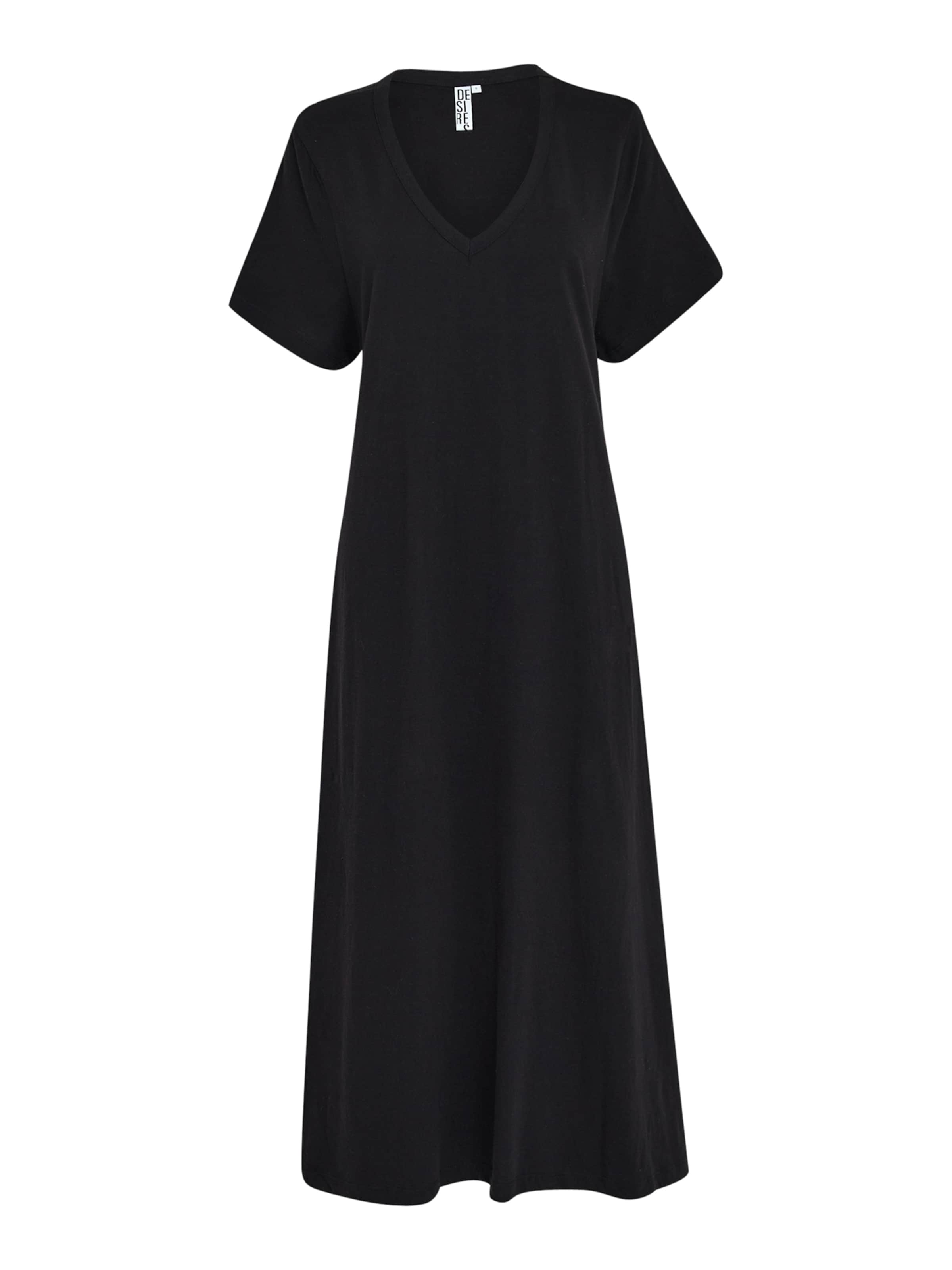 DESIRES Sukienka 'Dina' w kolorze czarny: przód