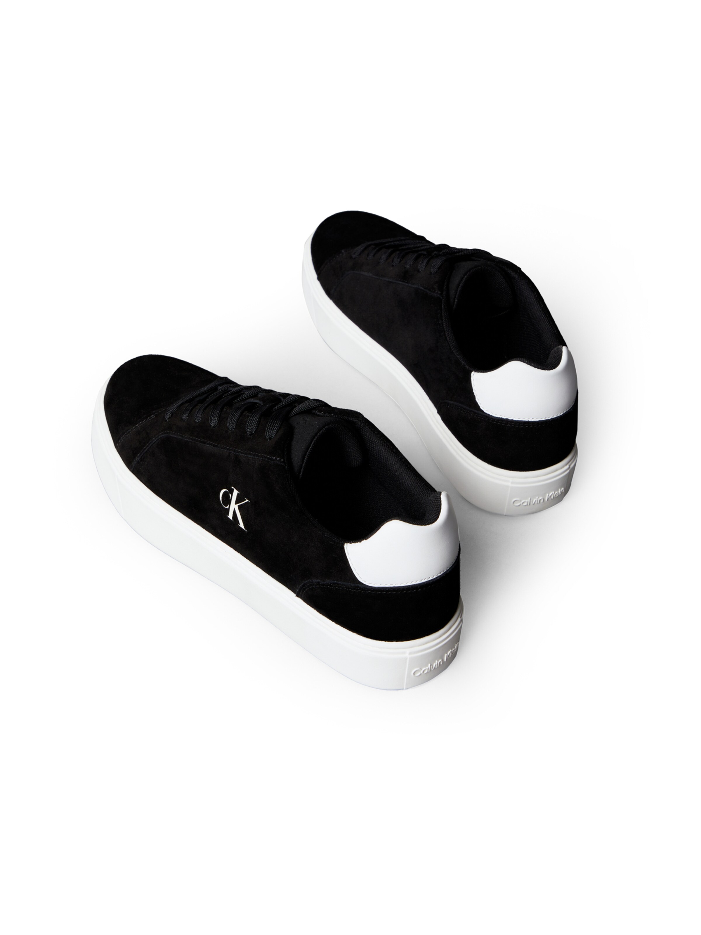 Calvin Klein Rövid szárú sportcipők 'Classic' - fekete