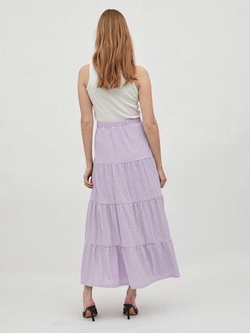 VILA Skirt 'Kawa' in Purple