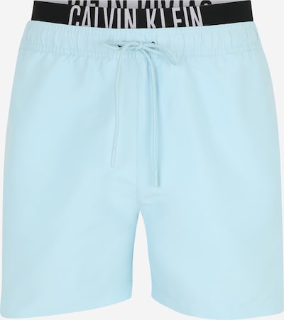 Calvin Klein Swimwear Uimashortsit värissä vaaleansininen / vaaleanharmaa / musta, Tuotenäkymä