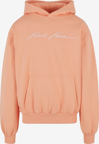 Sweat-shirt Karl Kani en orange : devant