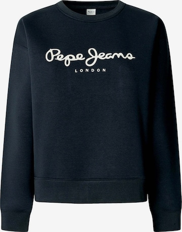 Pepe Jeans Sweatshirt 'Baddy' in Blue: front