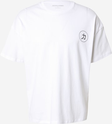 JACK & JONES Majica 'JJDRAGON' | bela barva: sprednja stran