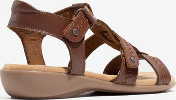 Minnetonka Sandal 'Sonya' i brun