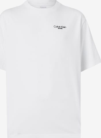 Calvin Klein Jeans Футболка в Белый: спереди