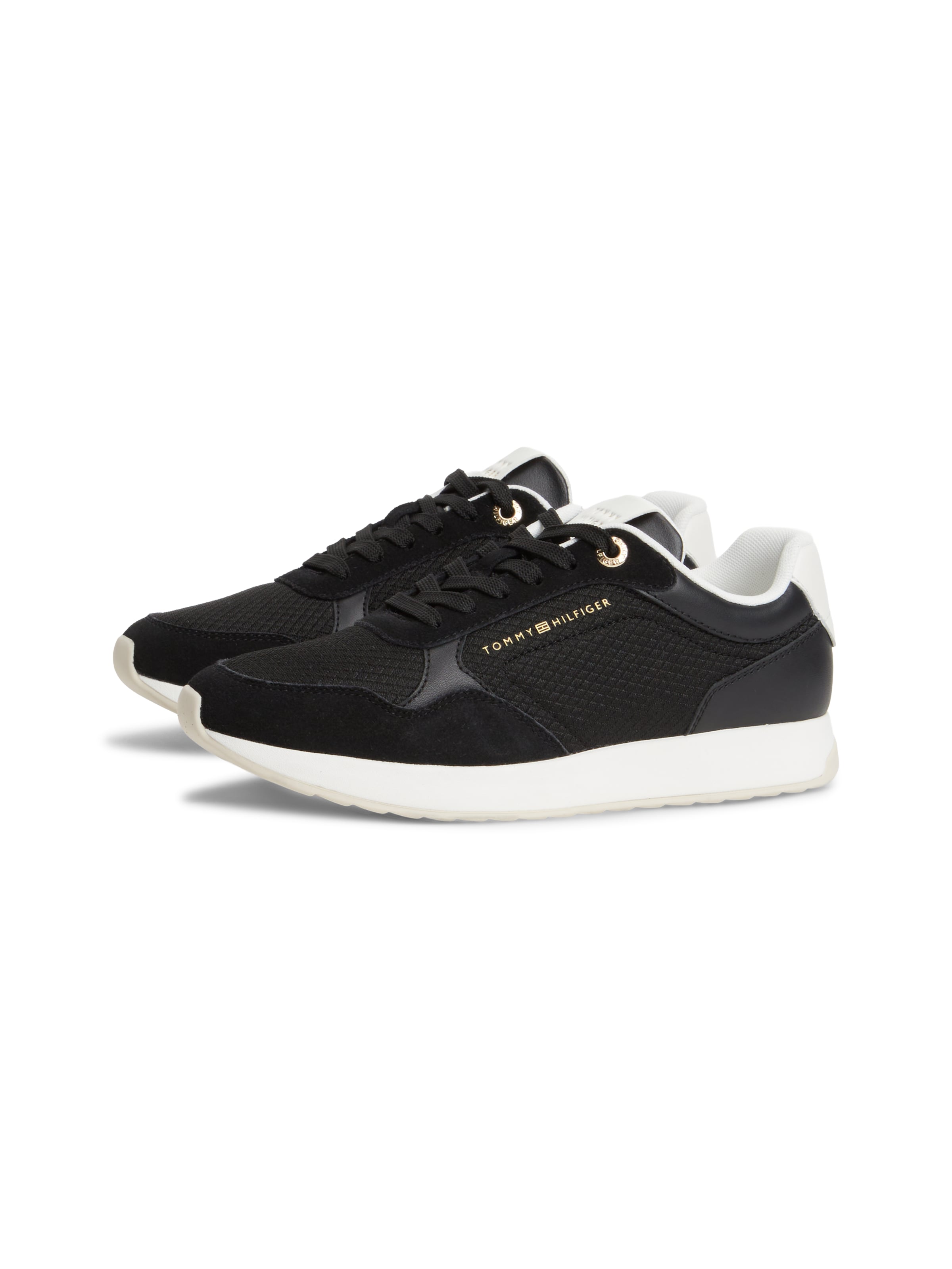 Sneaker low 'RETRO' de la TOMMY HILFIGER pe negru