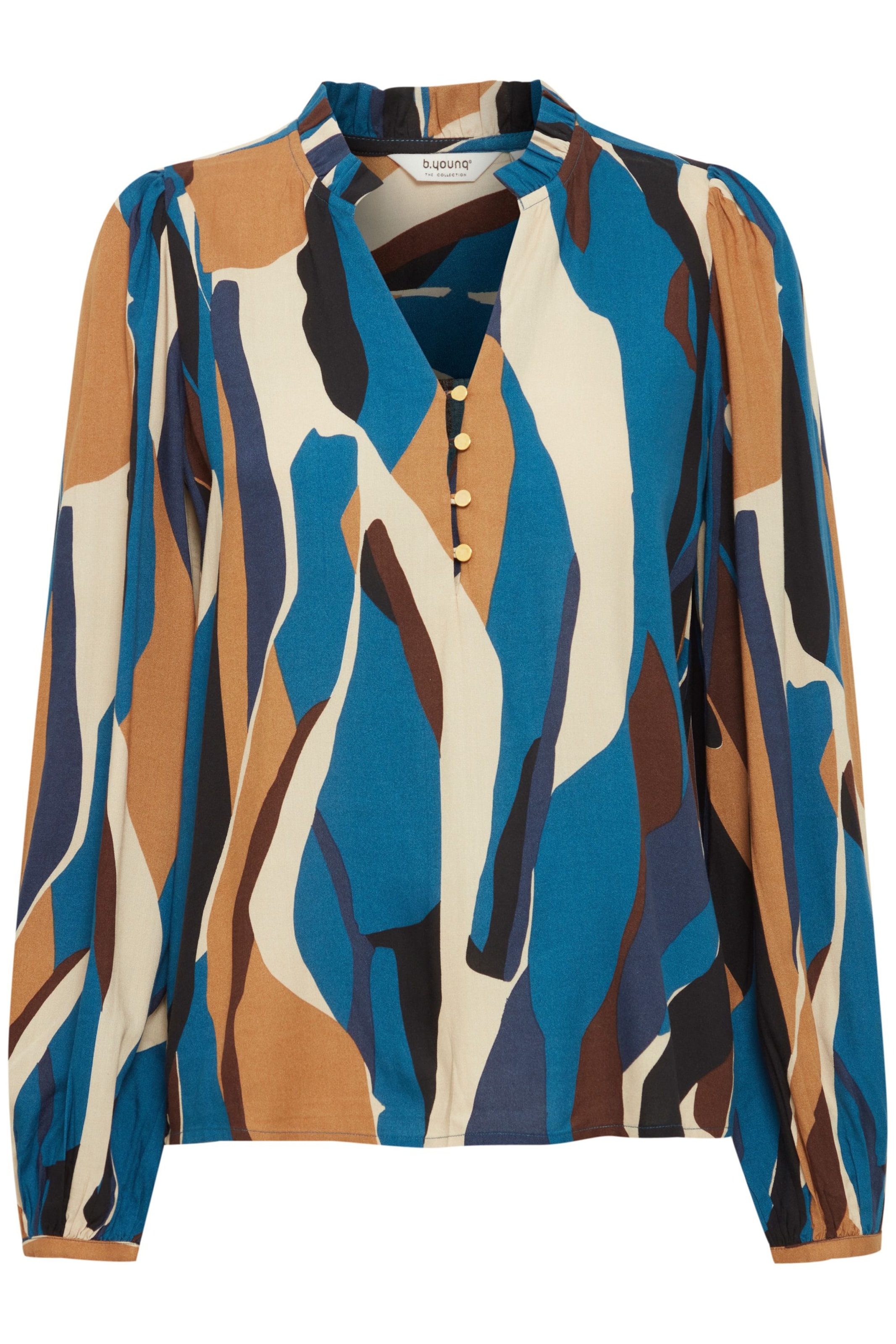 b.young Bluse in Mischfarben: Vorderseite