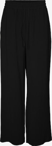 VERO MODA - Pierna ancha Pantalón 'CARMEN' en negro: frente