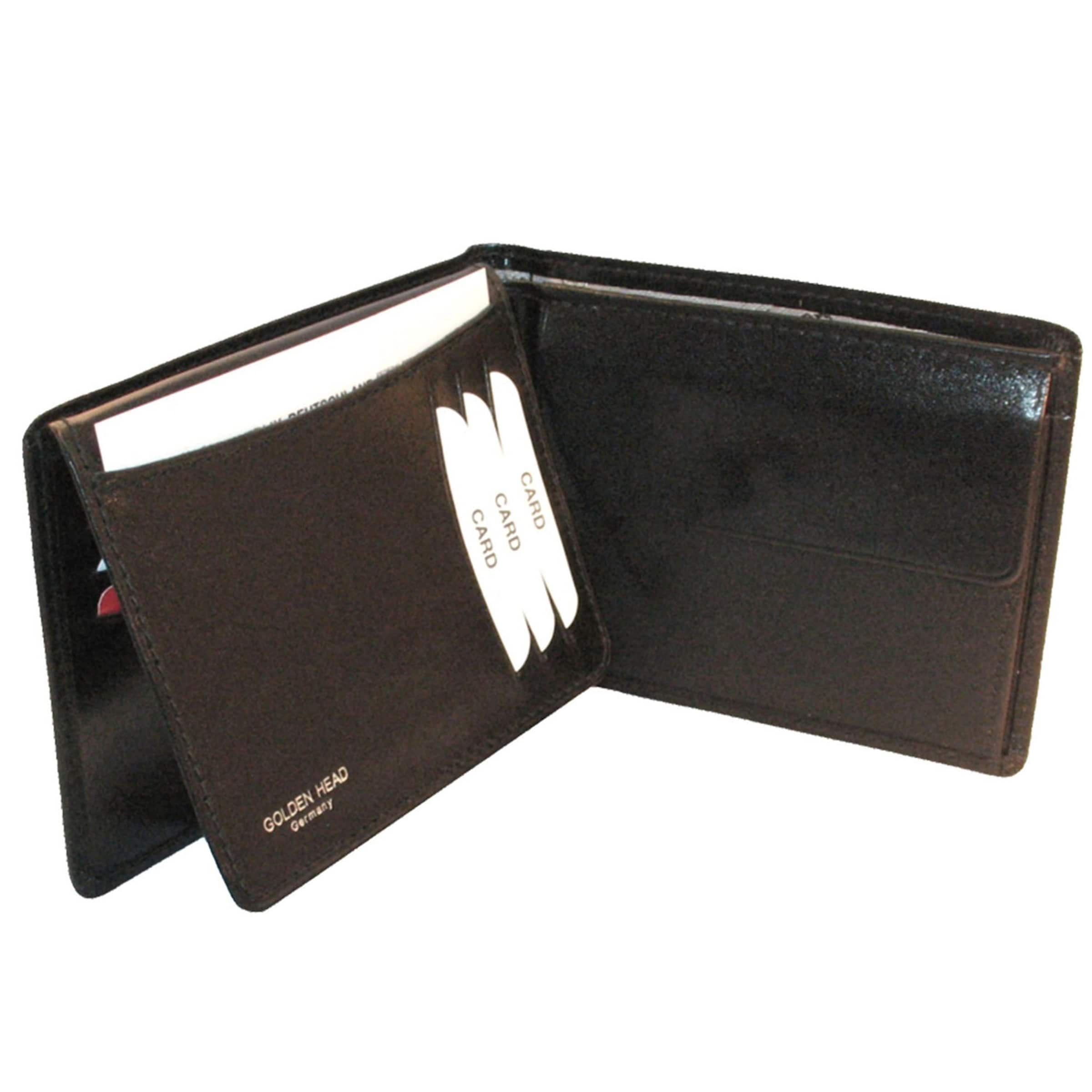 GOLDEN HEAD Portemonnaie 'Colorado' in Schwarz