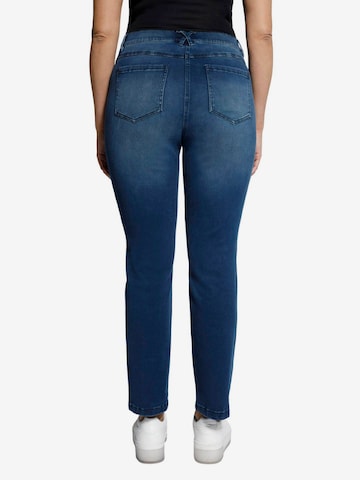 Slimfit Jeans 'Sammy' di Ulla Popken in blu