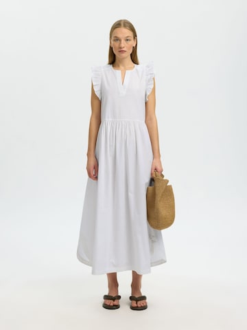 SELECTED Kleid in Weiß