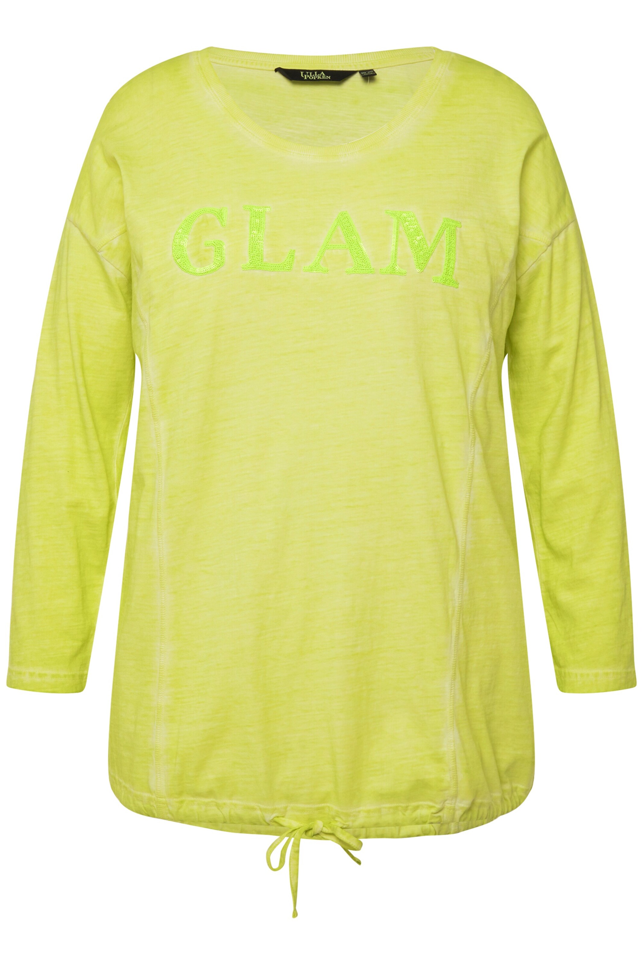 Ulla Popken Shirt in Gelb: Vorderseite