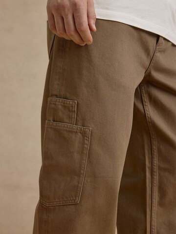 Regular Jeans cargo 'Bennet' DAN FOX APPAREL en marron