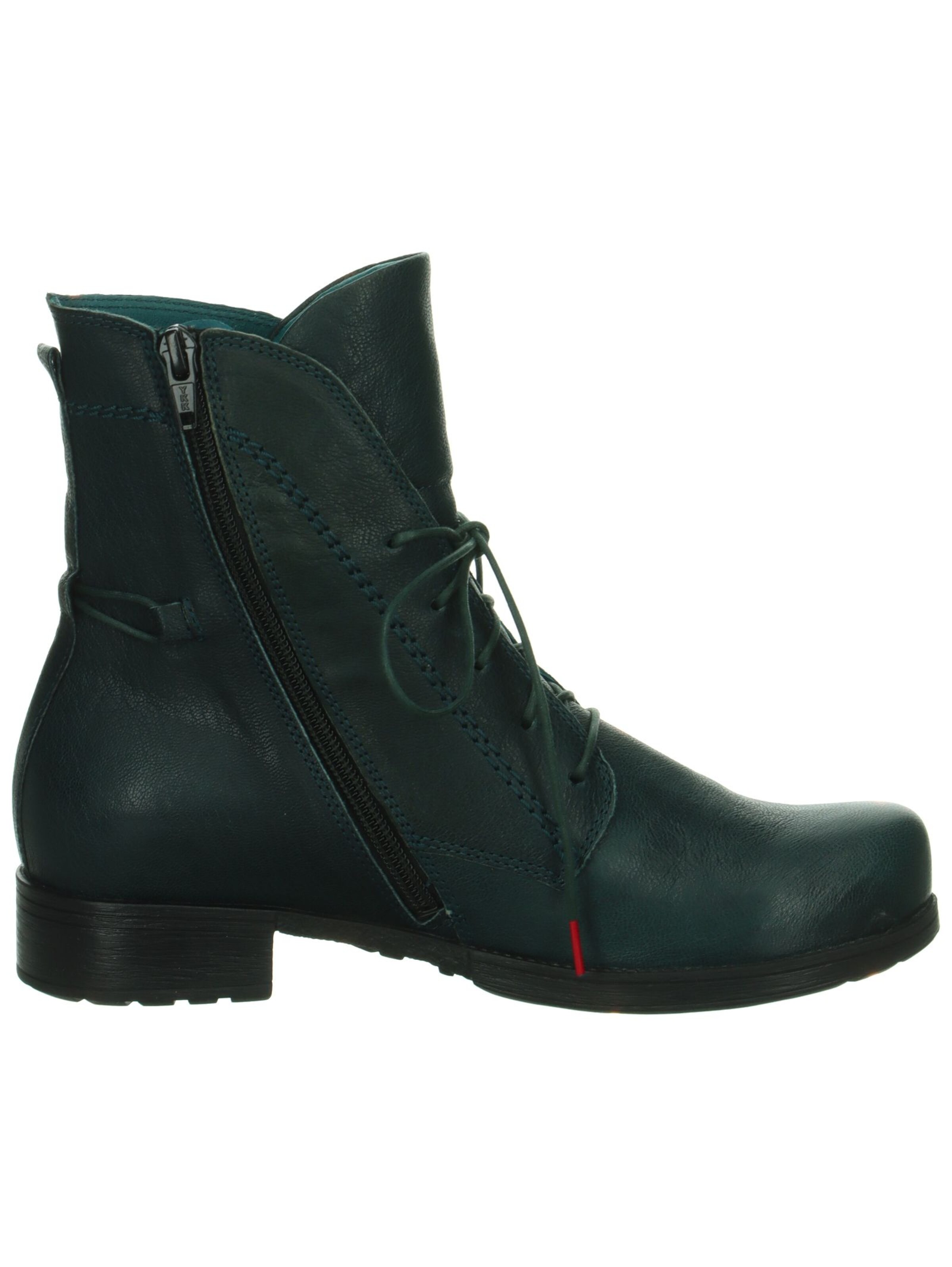 THINK! Schnürstiefelette in Grün