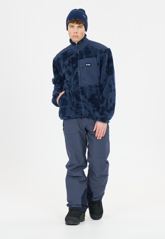 SLOPE Athletic fleece jacket 'Kendor' in Blue