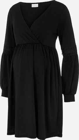 MAMALICIOUS Dress 'Luanda' in Black: front