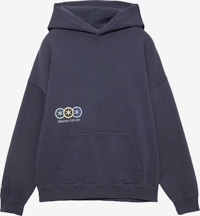 Pull&Bear Collegepaita 'PACIFIC CALL MY' koossa XS värissä sininen, Tuotenäkymä
