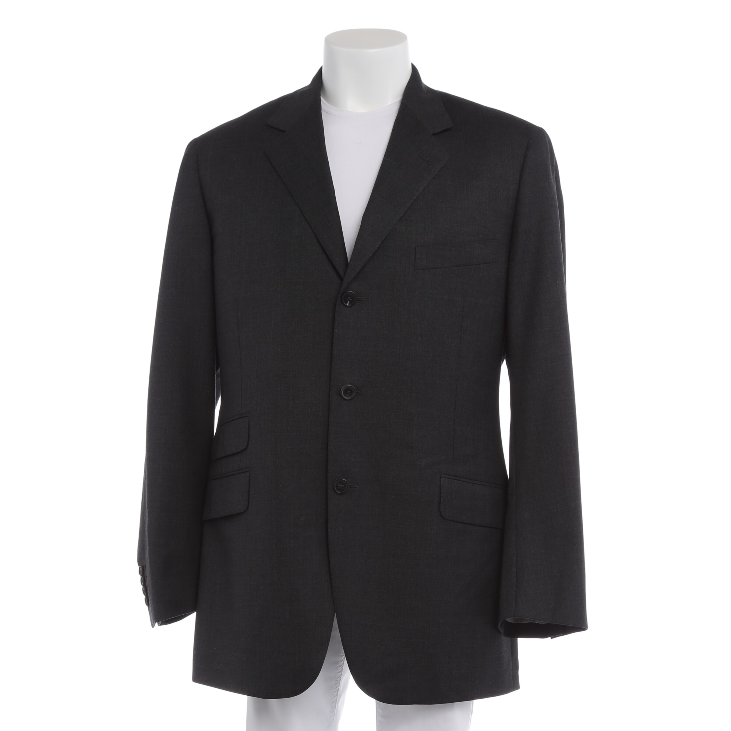 HERMÈS Suit Jacket in L-XL in Grey: front