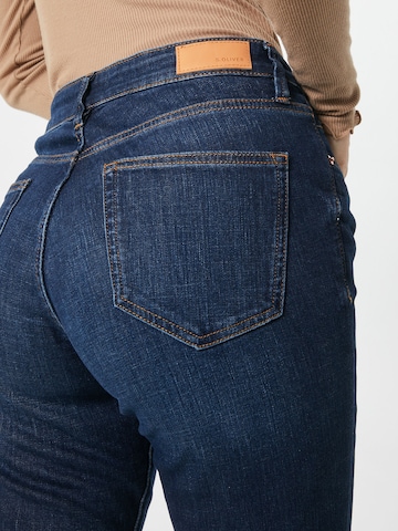 s.Oliver Slimfit Jeans 'Betsy' in Blau