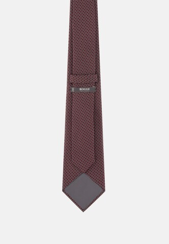 Cravate Boggi Milano en rouge