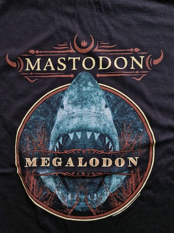 Felpa 'Mastodon Megaldon' di Rockshirts in nero