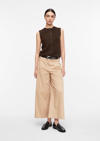 COMMA Knitted Vest in Brown