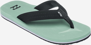 BILLABONG Zehentrenner 'All Day' in Grün: Vorderseite