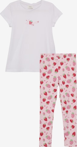 T-Shirt s.Oliver en blanc : devant