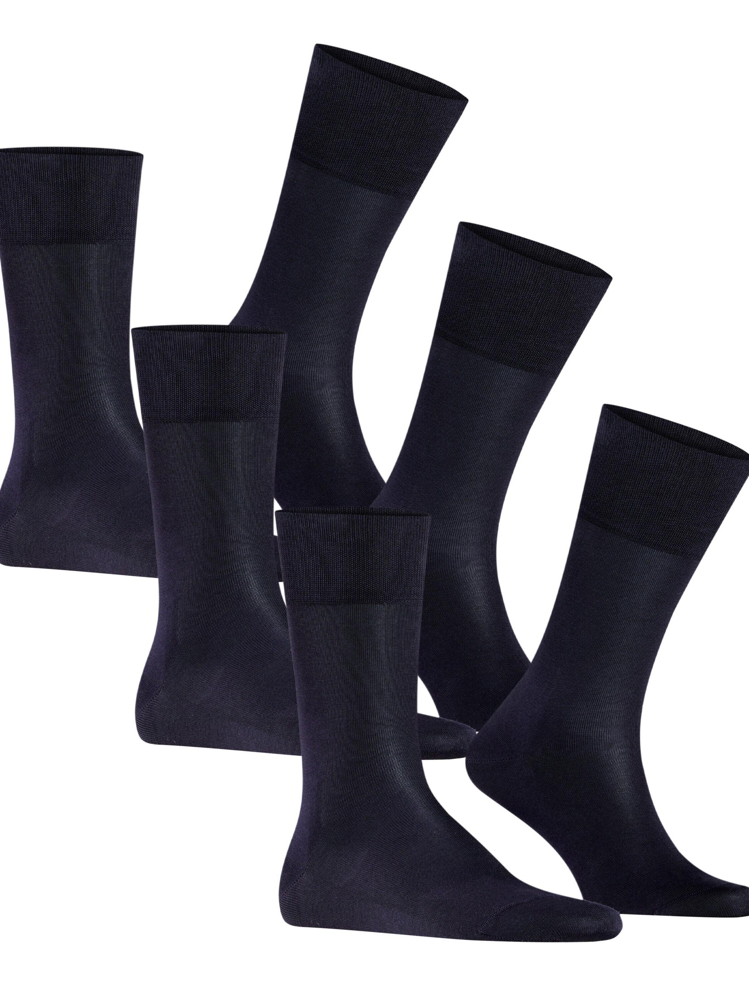 FALKE Socks 'Tiago 3-Pack' in Blue: front