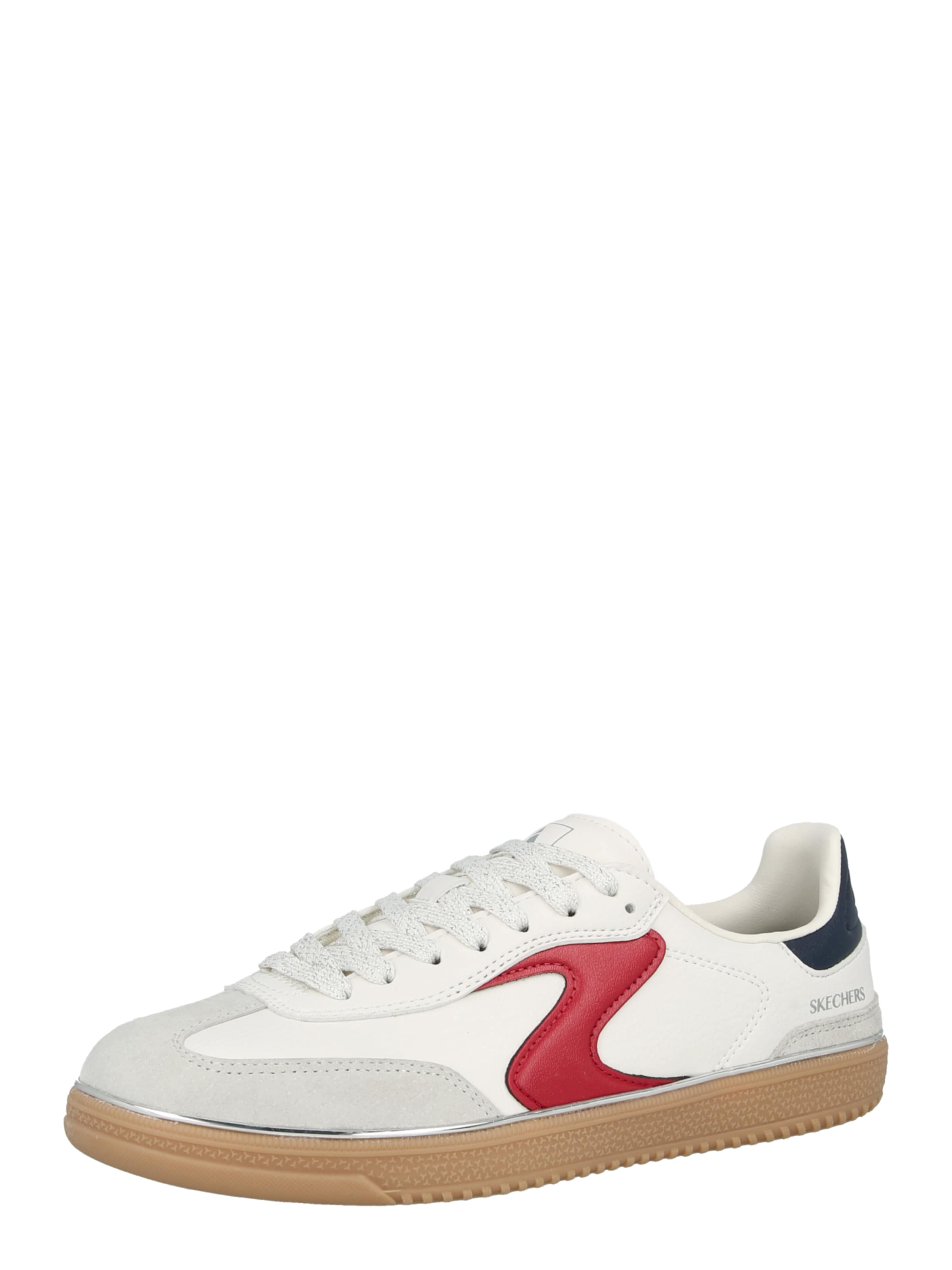 SKECHERS Ниски маратонки 'HOTSHOT - LIVING LUXE' в бяло: отпред