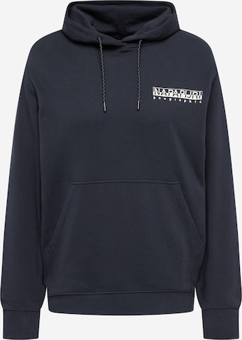 NAPAPIJRI Sweatshirt 'BOYD' in Schwarz: predná strana