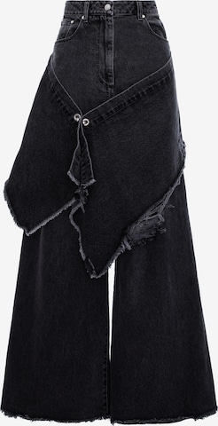 Wide leg Jeans 'Pistols' di Montage The Label in grigio: frontale