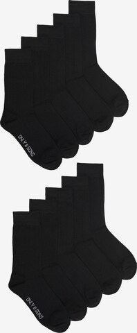 Only & Sons Κάλτσες 'FINCH' σε μαύρο: μπροστά