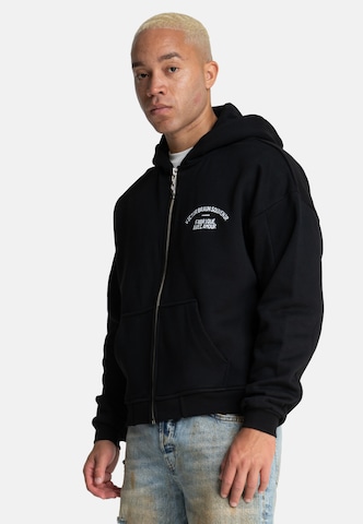 VBS Sweatvest in Zwart: voorkant
