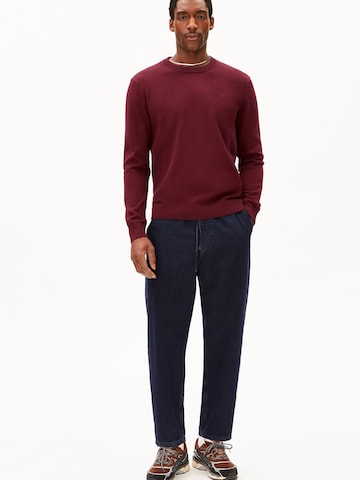 ARMEDANGELS Strickpullover LOUKAA in Rot