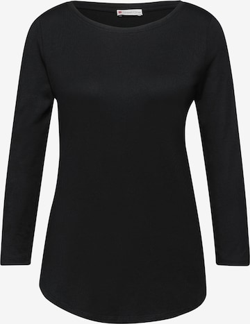 STREET ONE Shirt in Black: front
