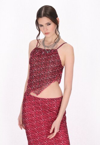 myMo ROCKS Топ 'Fashion Look' в Ярко-розовый: спереди
