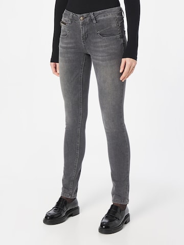 FREEMAN T. PORTER Slim fit Jeans 'Alexa' in Grey: front