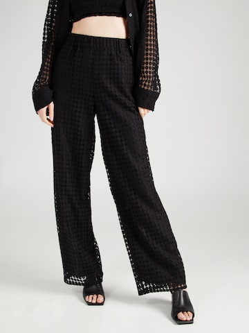 modström Loose fit Pants 'Hattie' in Black: front