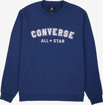 CONVERSE Sweatshirt in Blau: predná strana