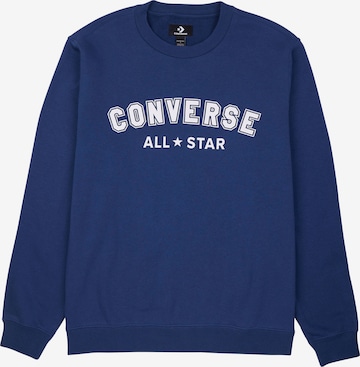 CONVERSE Sweatshirt in Blue: front