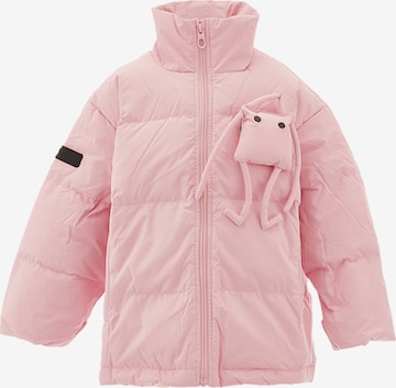 myMo KIDS Winter Jacket in Pink: front